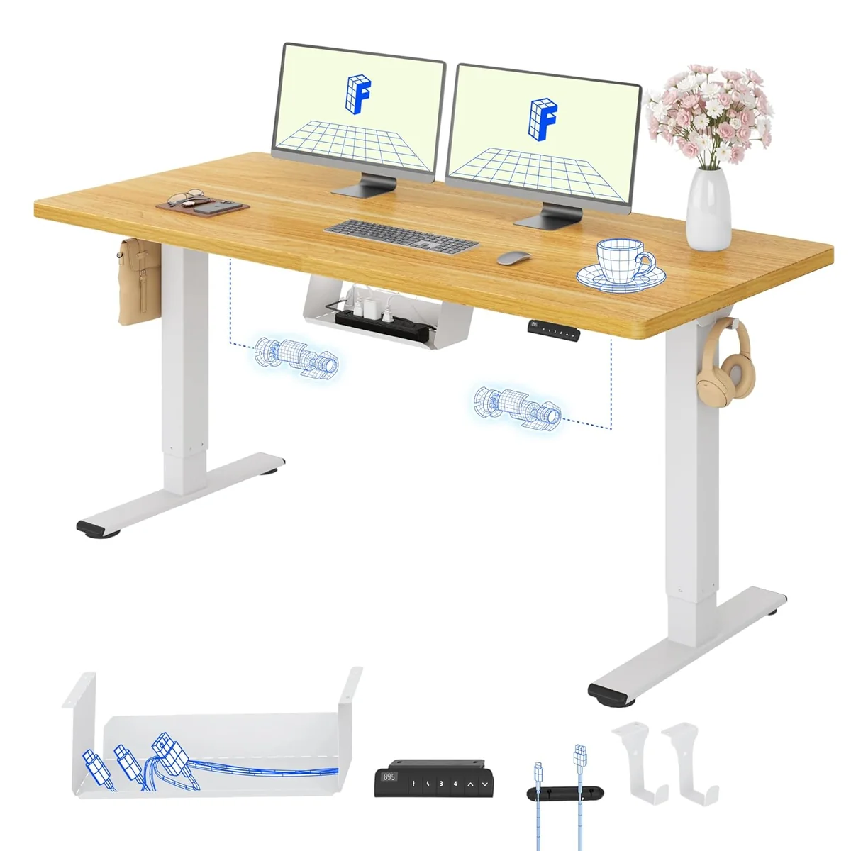 FlexiSpot EC5 escritorio regulable