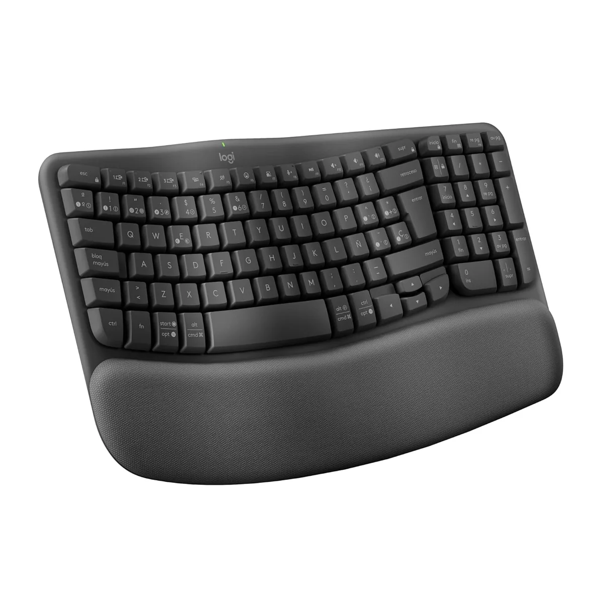 Logitech Wave Keys: teclado ergonómico 2026